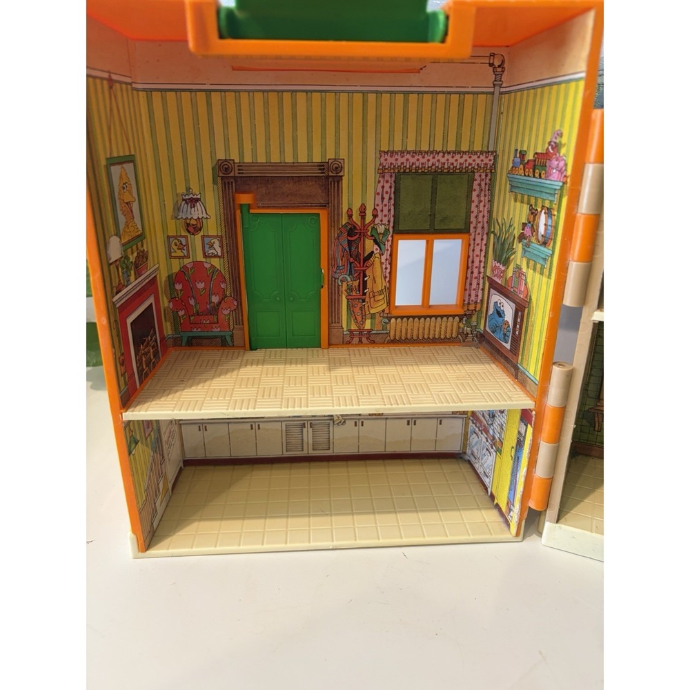 Vtg 1984 Playskool 123 Sesame Street Mr Hooper's Store Play House w/Original Pcs - Picture 5 of 7